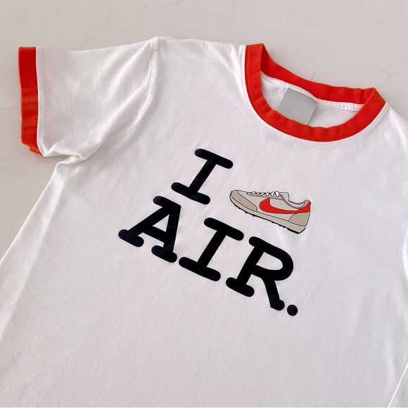 NIKE Vintage Air Ringer Tee, M - Picture 1 of 8